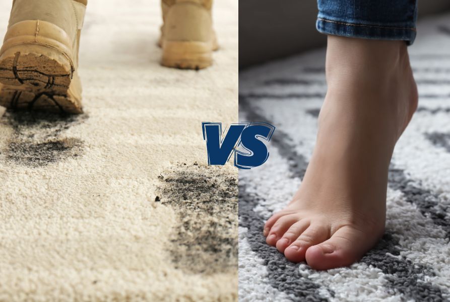 Featured image for “Shoes or Bare Feet on Carpet: What’s Better for Cleanliness and Comfort?”
